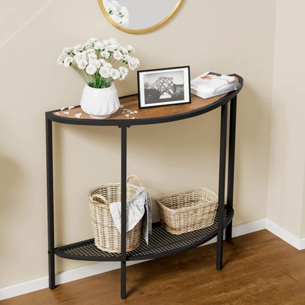 27 Small Console Table Ideas Perfect for Tiny Spaces minimalistic console table