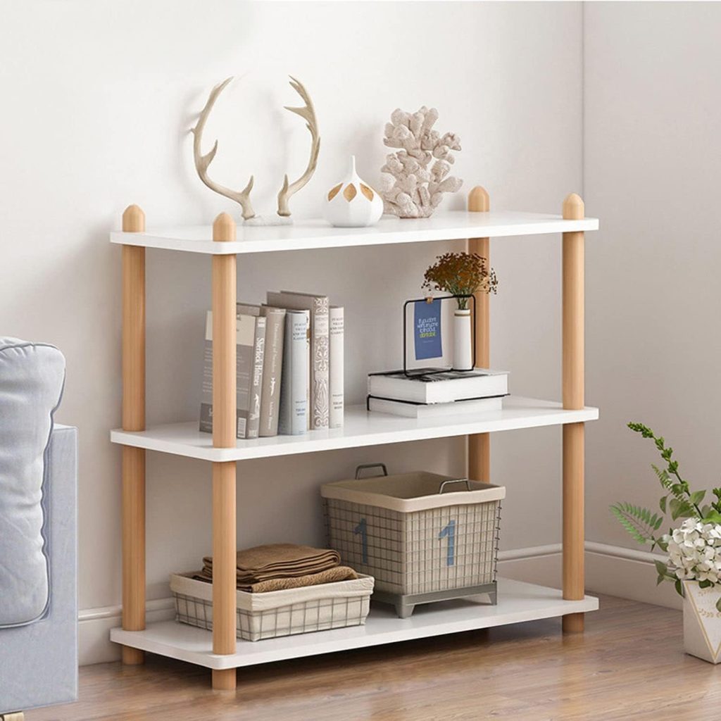 27 Small Console Table Ideas Perfect for Tiny Spaces open shelves console table