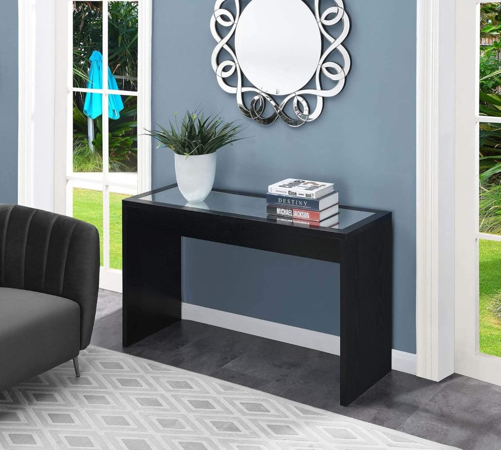 27 Small Console Table Ideas Perfect for Tiny Spaces mirrored console table