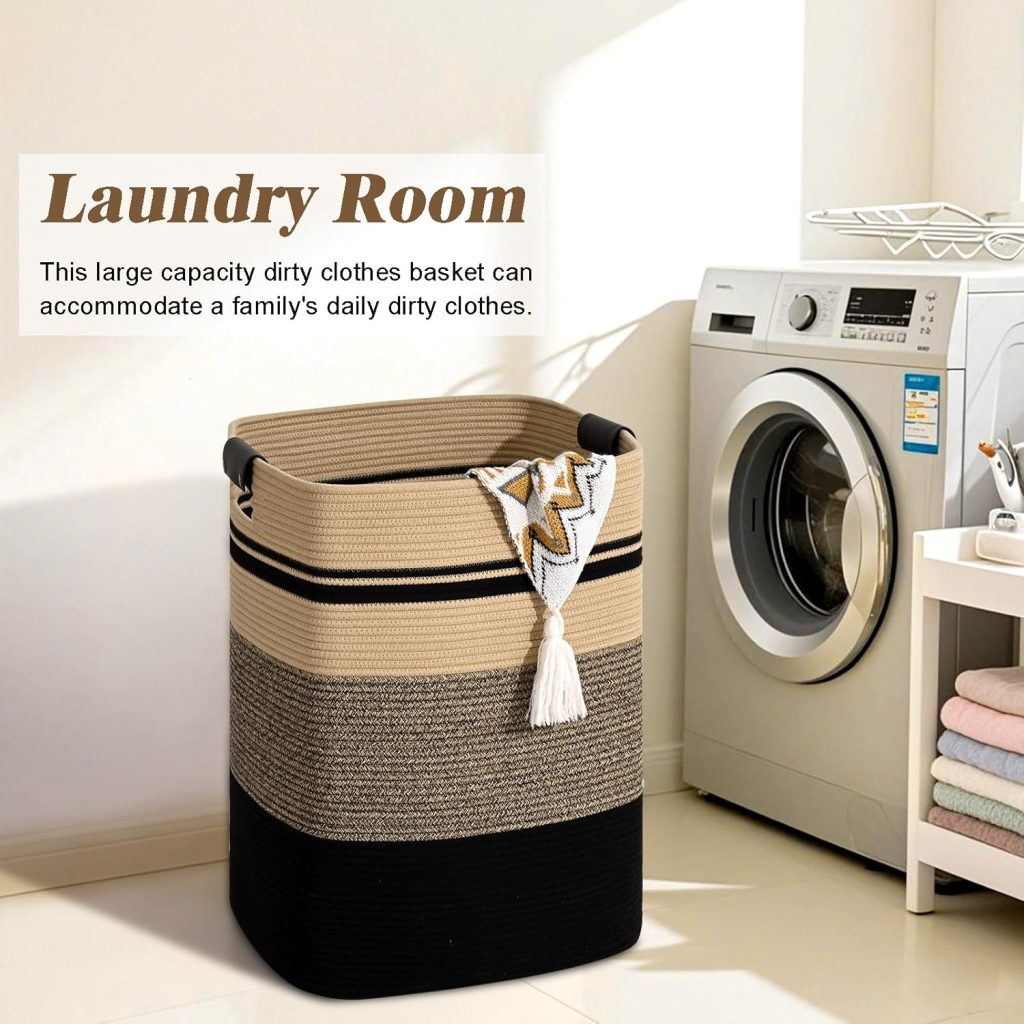 19 Hidden Laundry Hamper Ideas for Clutter-Free Homes hamper with handles