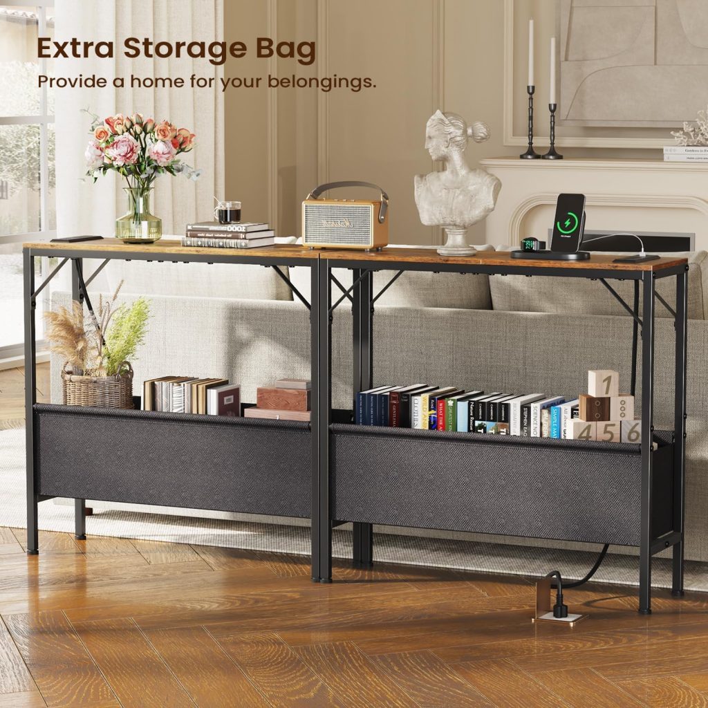 27 Small Console Table Ideas Perfect for Tiny Spaces console table with baskets