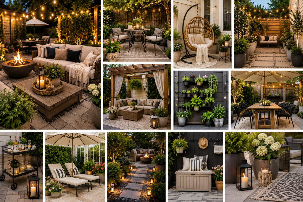 35 cozy patio ideas