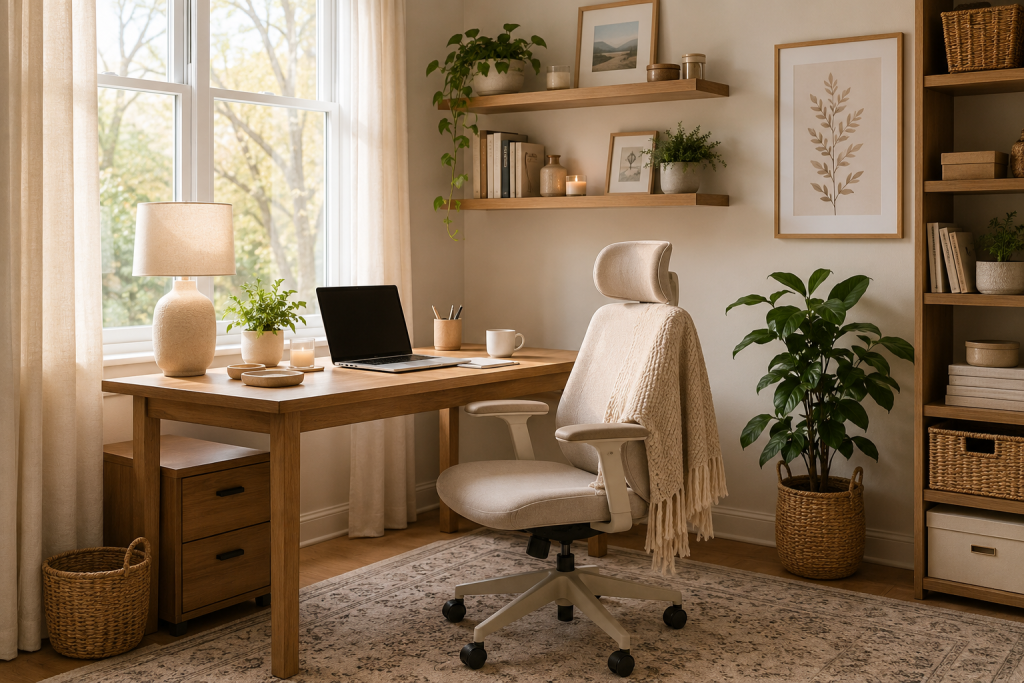 Cozy home office ideas