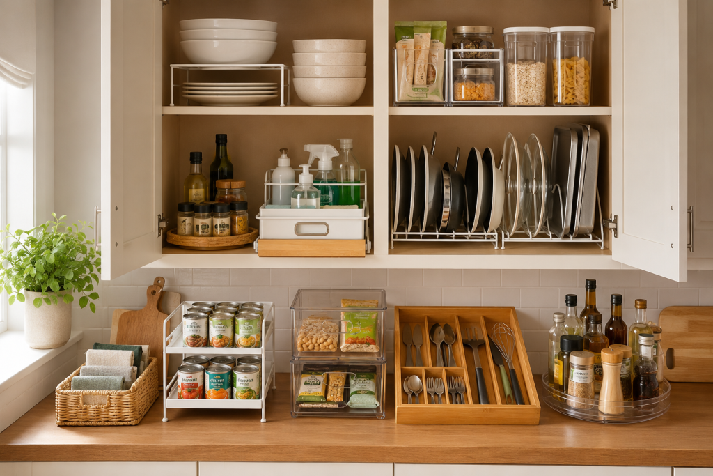 Best Kitchen Cabinet Organizers Under $30 (Amazon Picks)