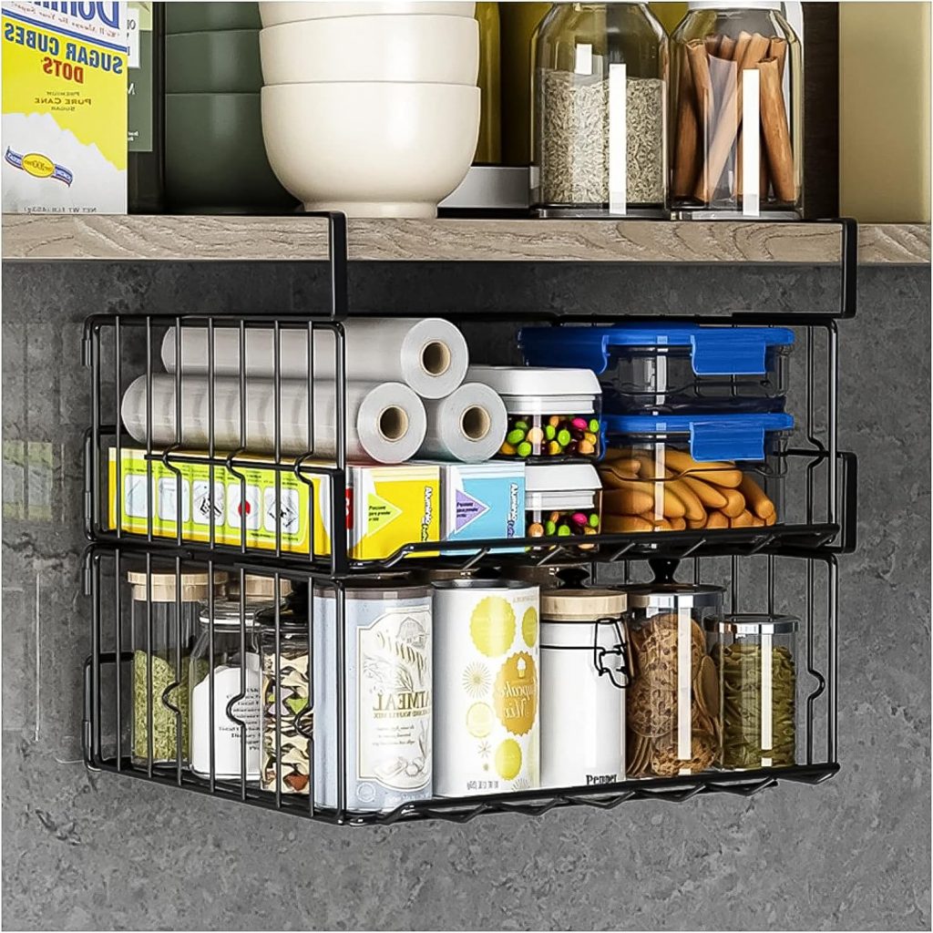 under shelf storage basket