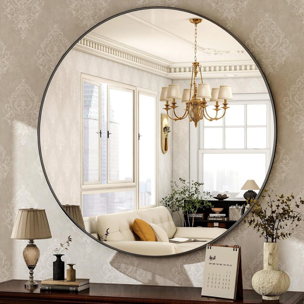 wall mounted circle mirrors vanity mirror