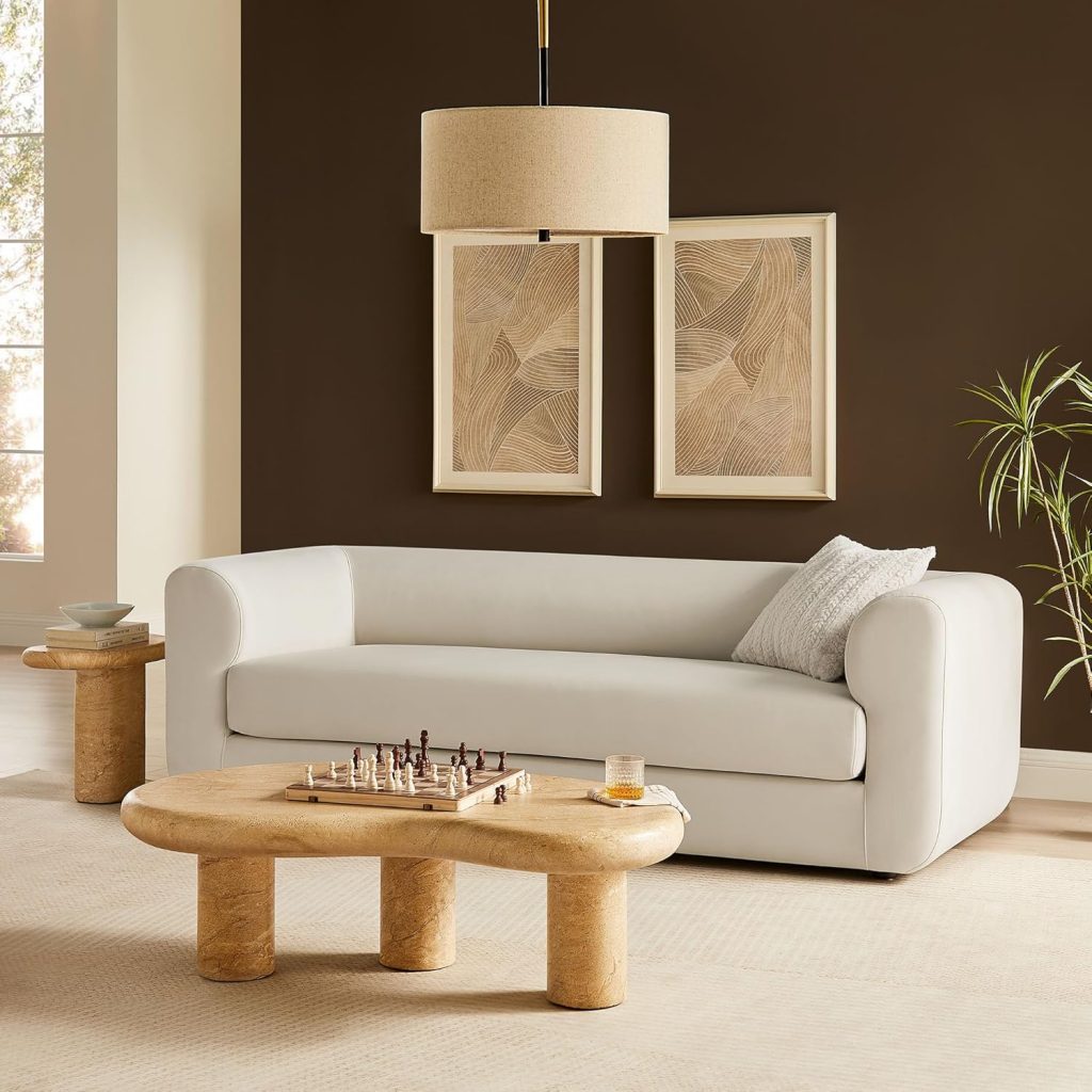 beautiful minimalistic sofa