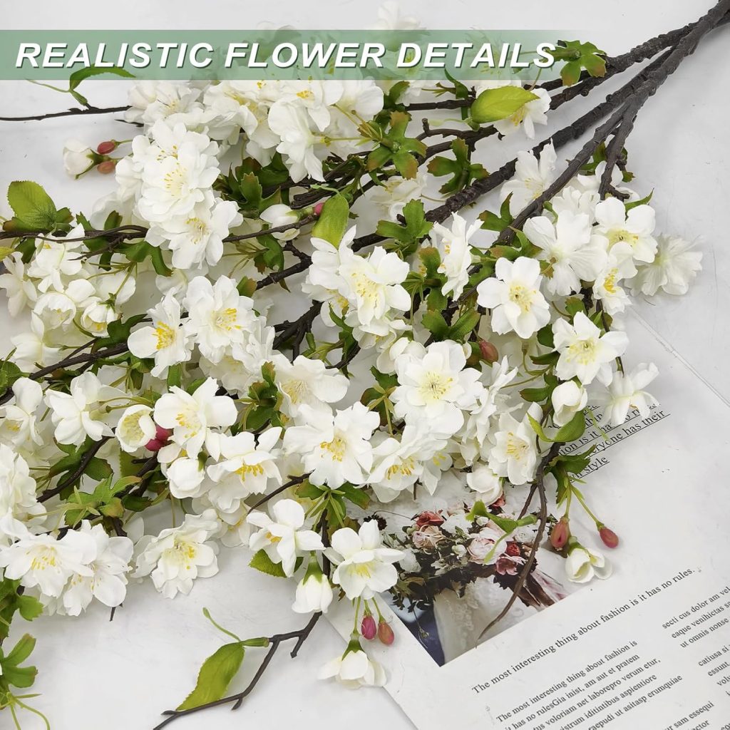 Faux Cherry Blossom Branches