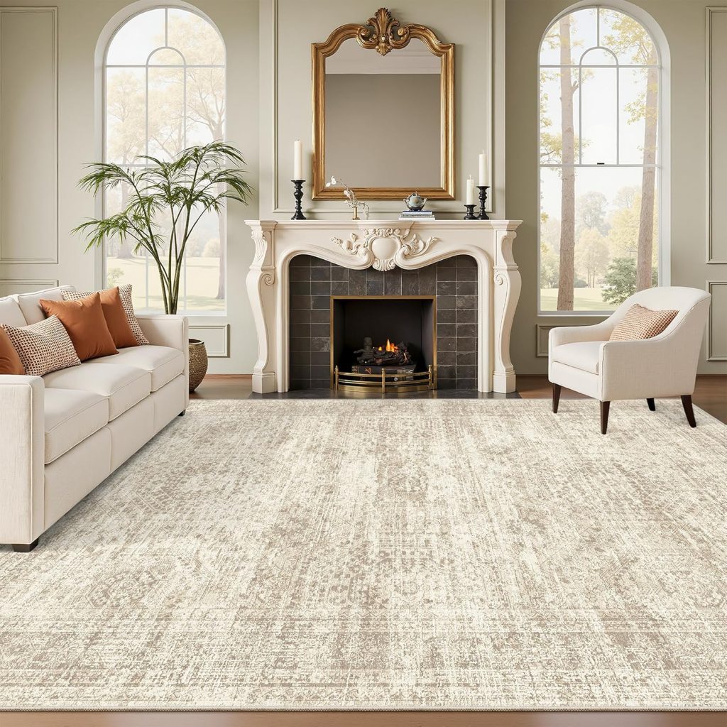light creame large rug
