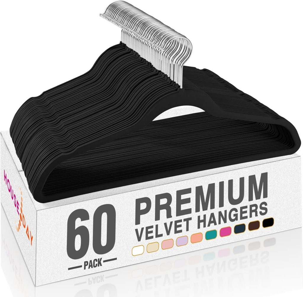 60 pieces non slip hangers