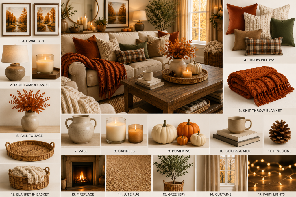 seasonal decor items