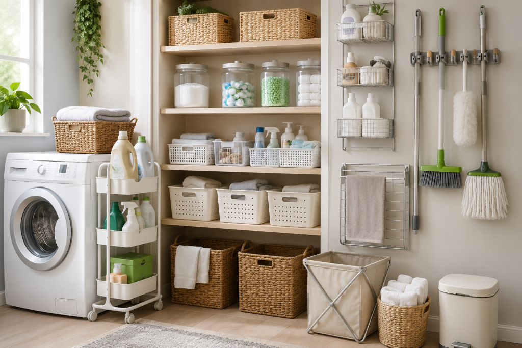 laundry room organization