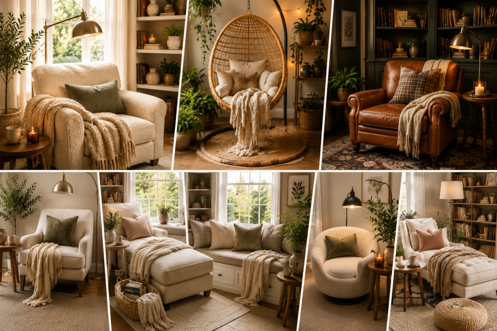 25 ideas to create reading nook