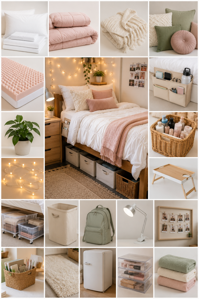 dorm room checklist