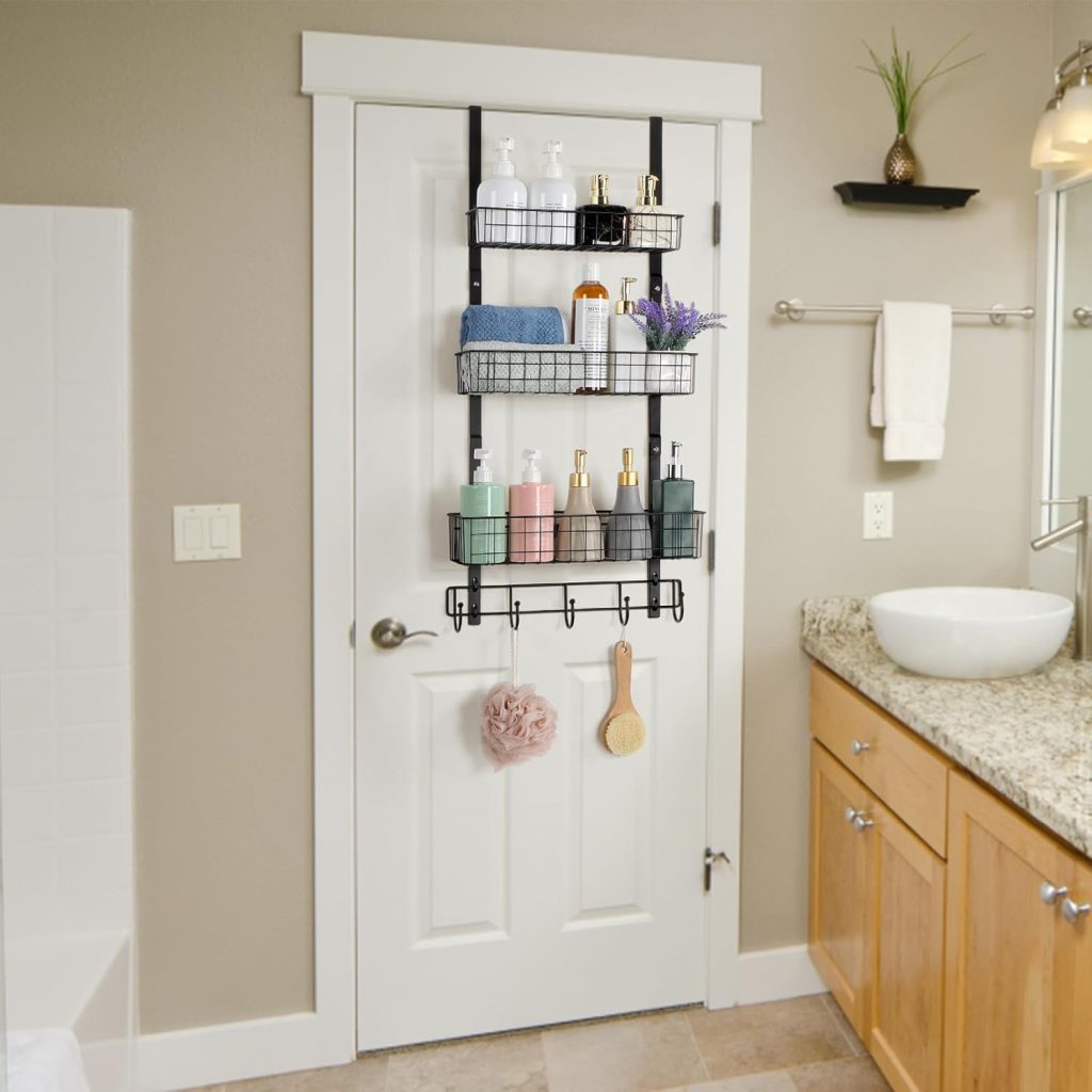 over the door laundry room organizer
