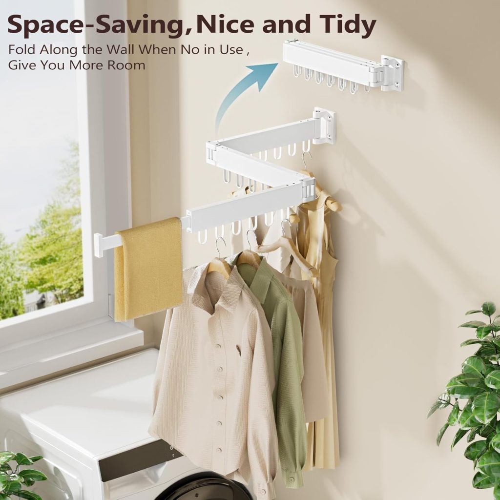 wall mounted drying rack