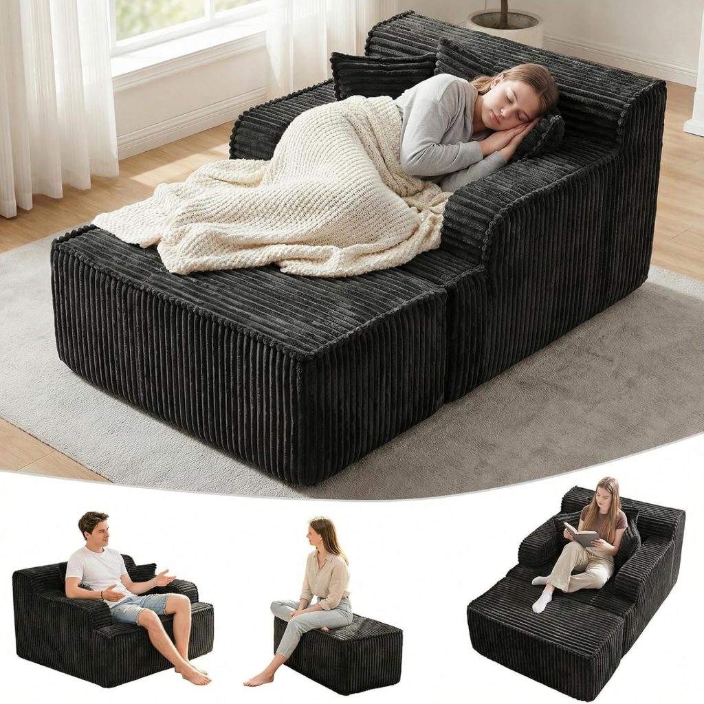 chaise lounge chair for reading nook