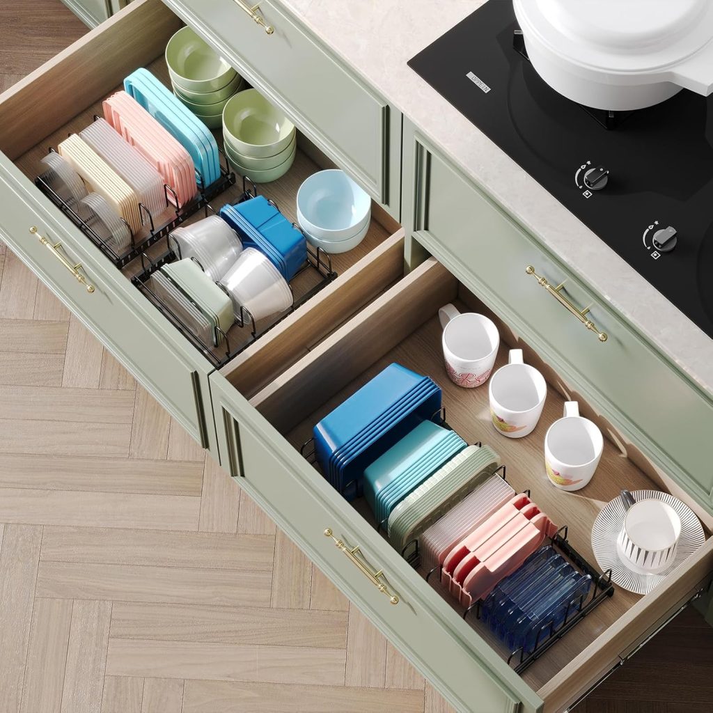 expandable lid organizer