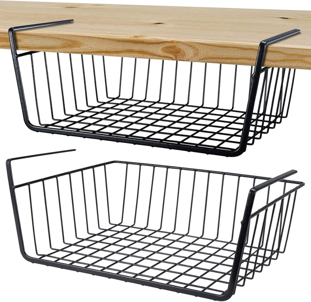 under shelf