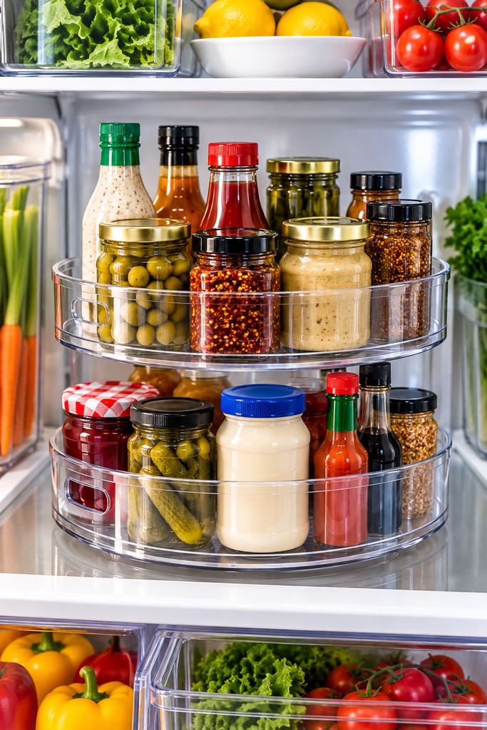 Fall Fridge Organization Before Thanksgiving Grocery Shopping refrigerator zones