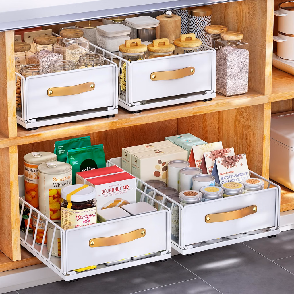 Best Kitchenette Organizers for Tiny Kitchens Under $30 pull out cabinet