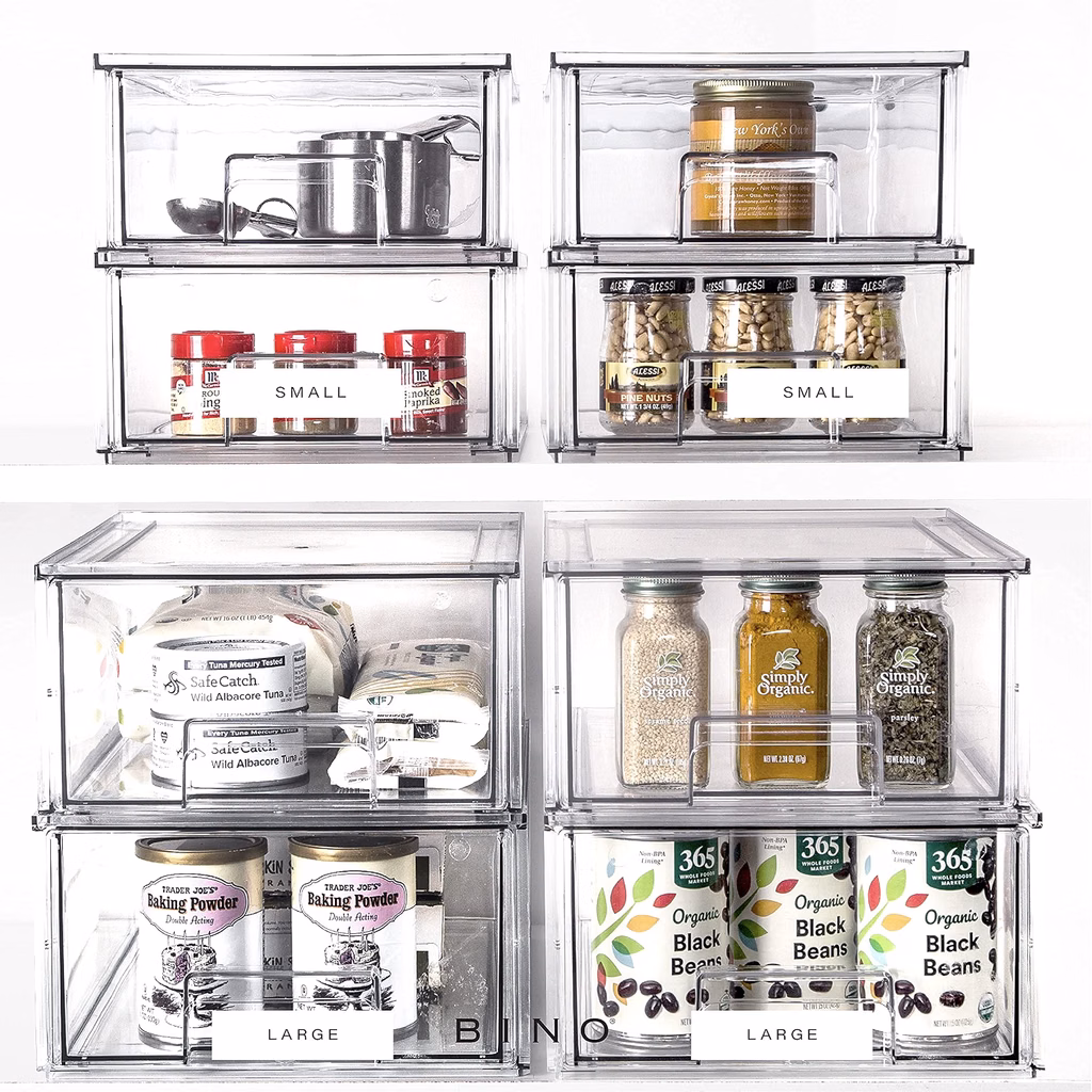 Best Kitchenette Organizers for Tiny Kitchens Under $30 stackable storage drawer