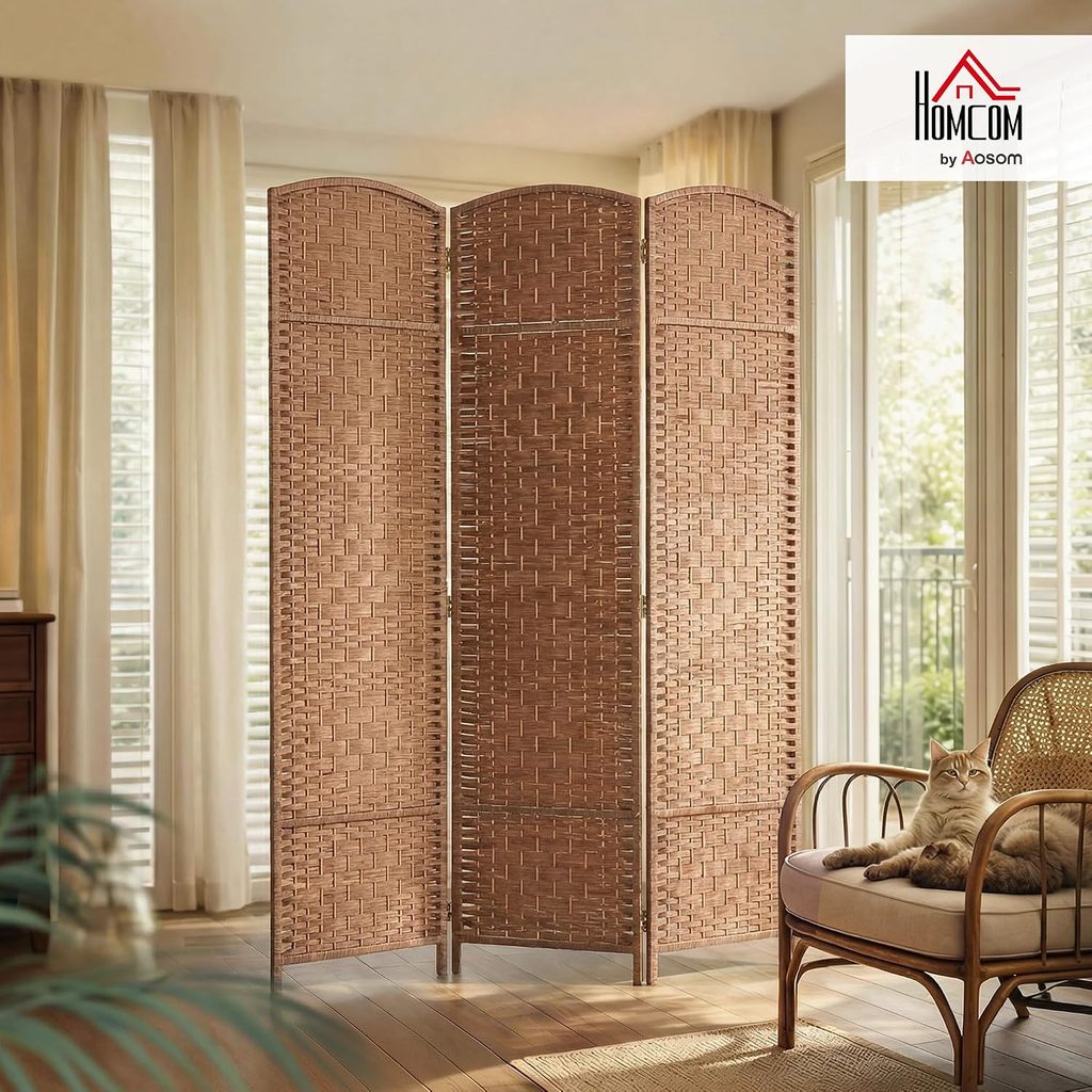 25 Stylish Room Divider Ideas for Small Spaces wooden slat divider